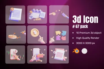 Entreprise Pack 3D Icon