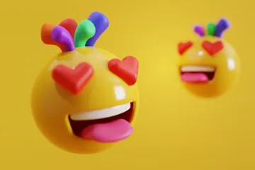 Amor é amor Pacote de Icon 3D