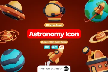 Astronomie Pack 3D Icon