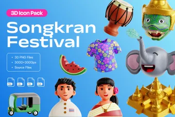 chansonkran Illustration 3D Pack