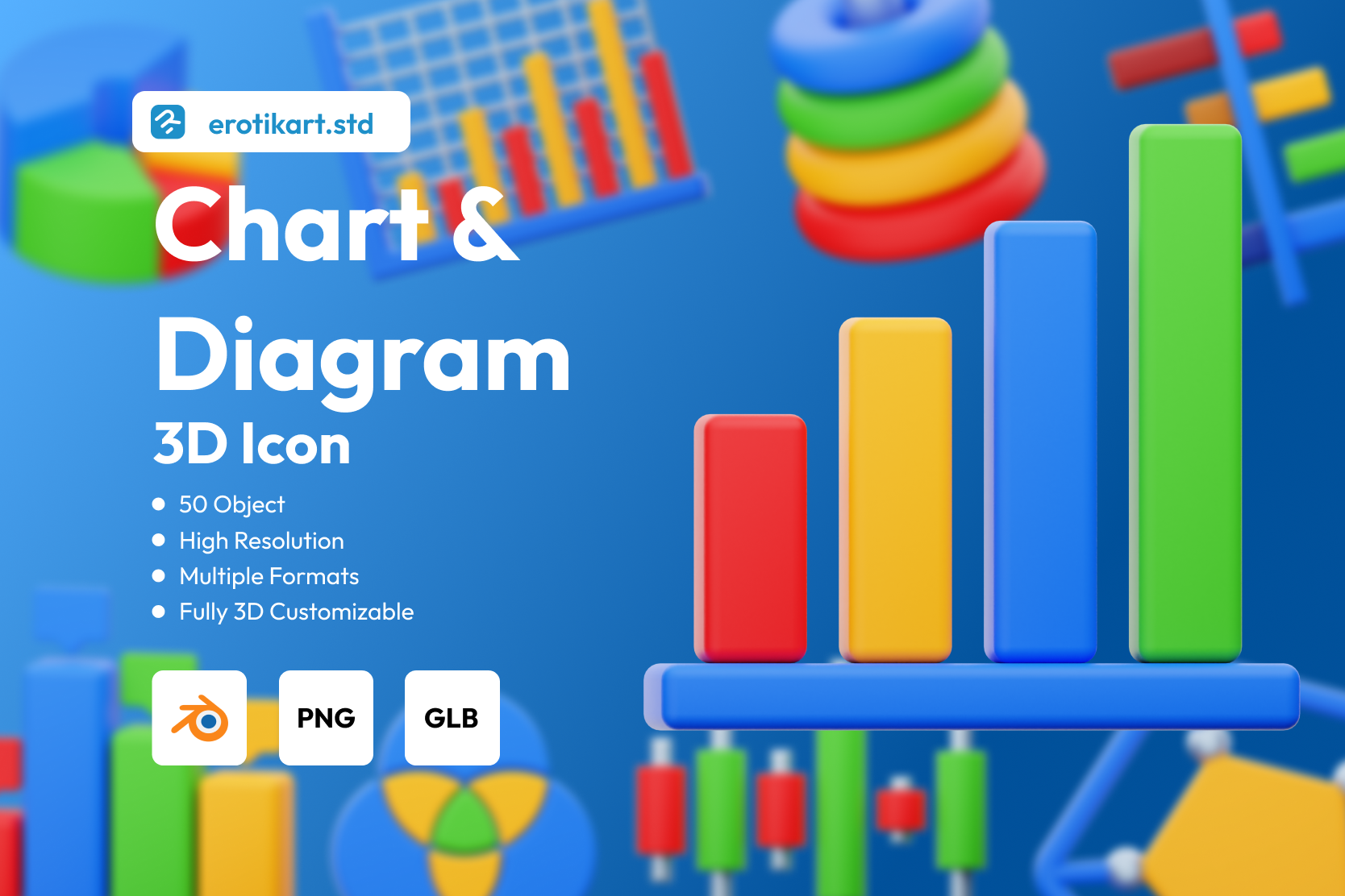 Pack custom mockup 1 - Chart And Diagram