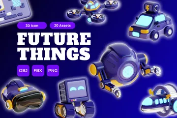 Choses futures Pack 3D Icon