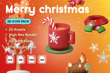 Christmas Vol.2 3D Icon Pack