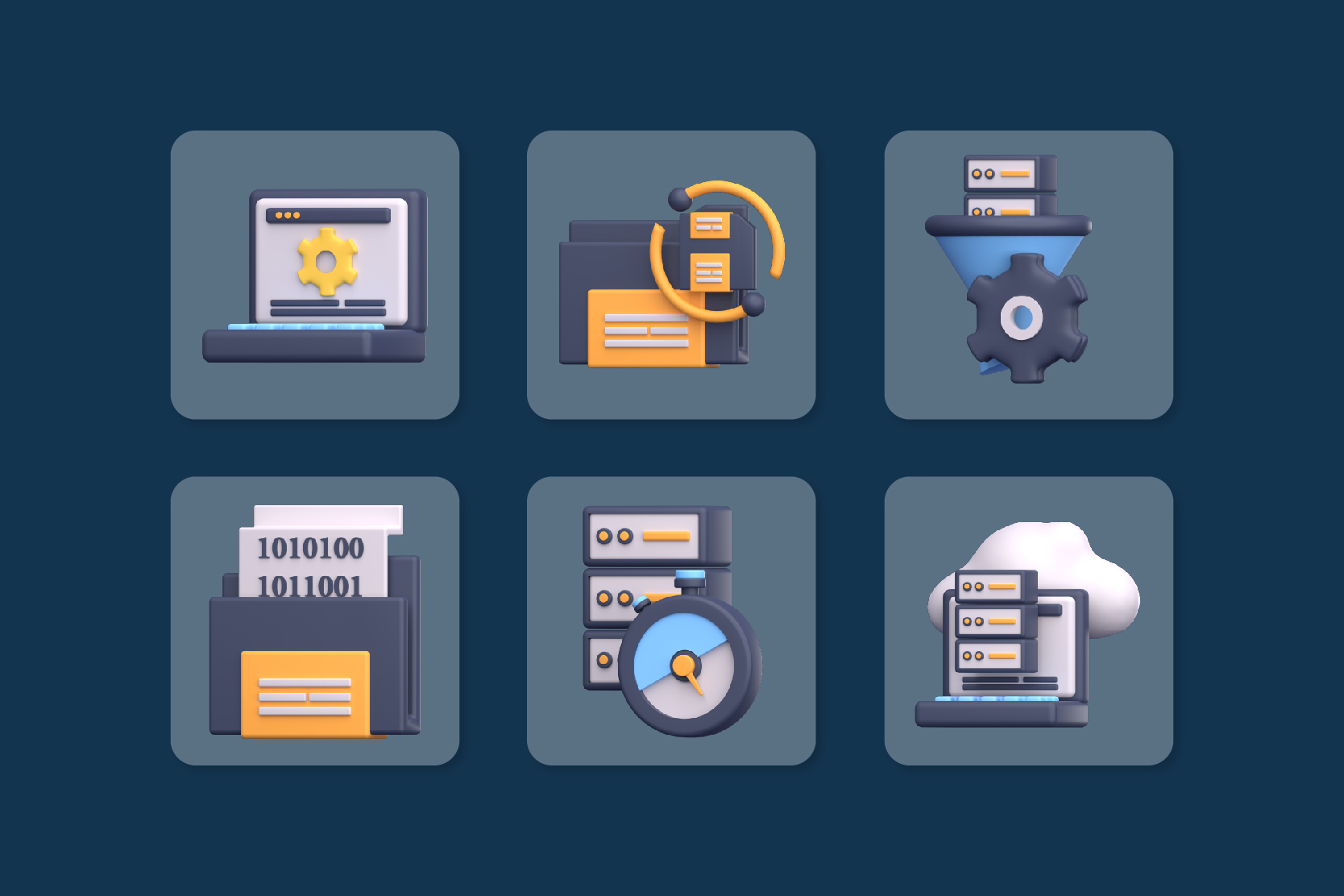 Pack custom mockup 7 - Computación en la nube