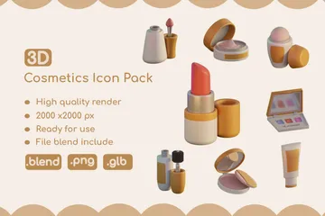 Produits de beauté Pack 3D Icon