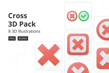 Croix Pack 3D Icon