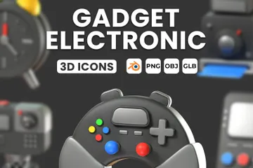 Gadget & Elektronik 3D Icon Pack