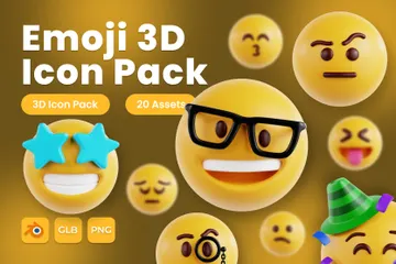 Emoji 3D Icon Pack