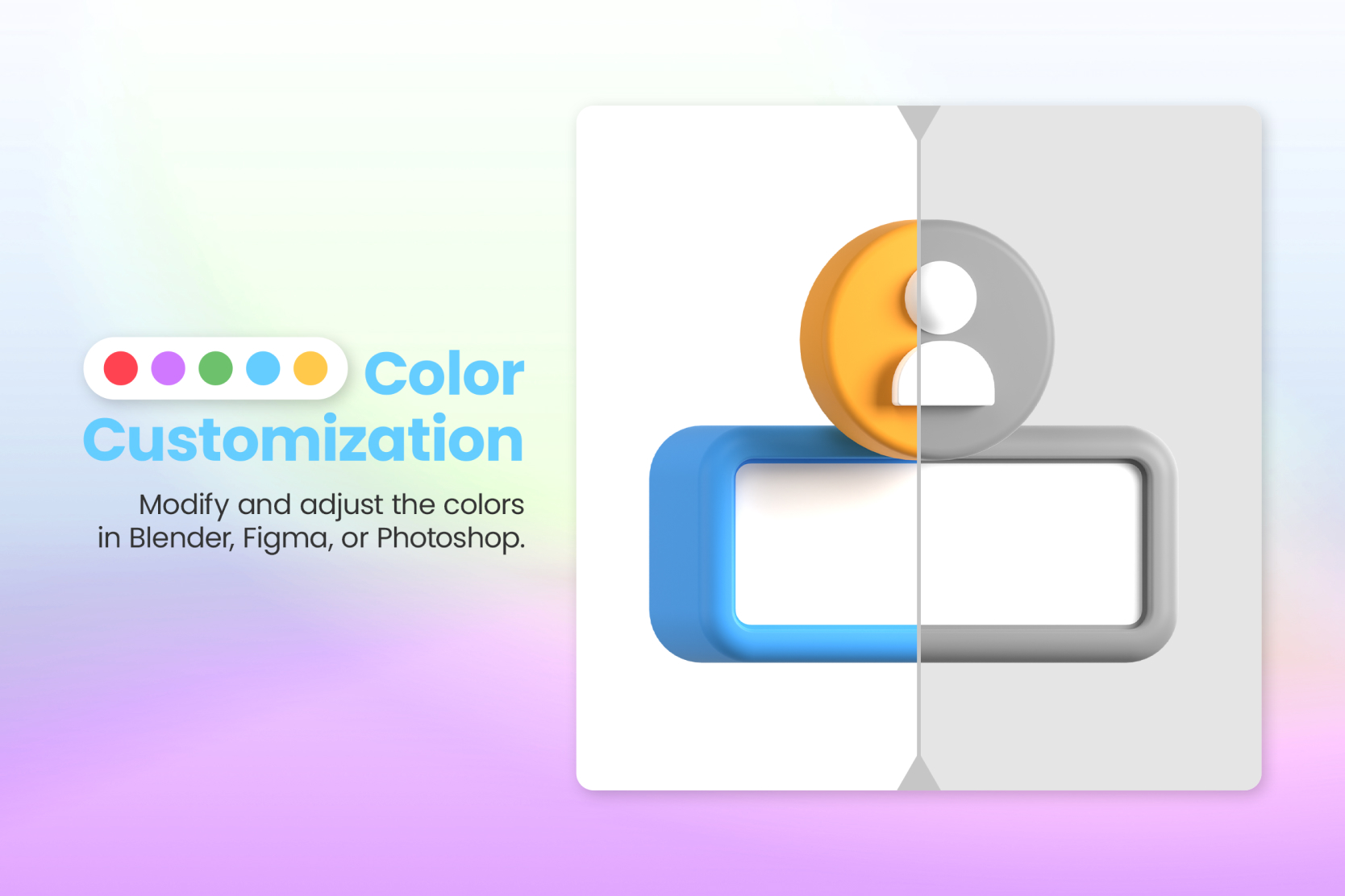 Pack custom mockup 3 - Empty Text Box