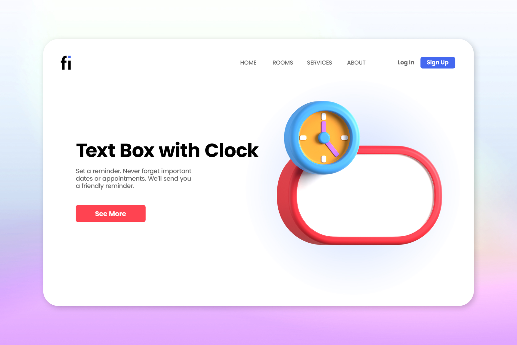 Pack custom mockup 8 - Empty Text Box