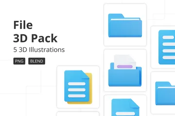 File 3D Icon Pack