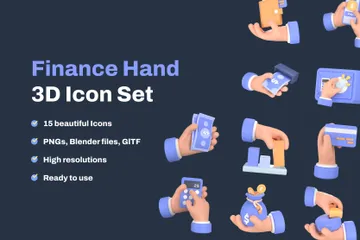 Finanzhand 3D Icon Pack