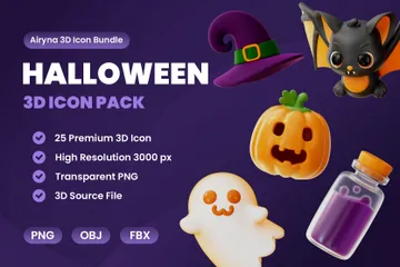 Halloween Pack 3D Icon