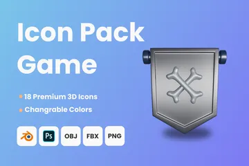 Jeu Pack 3D Icon