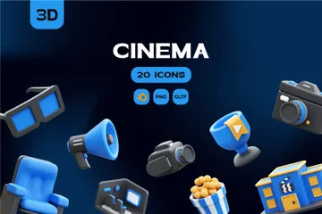 Kino 3D Icon Pack