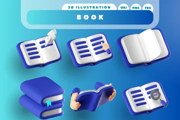 Libro Paquete de Icon 3D