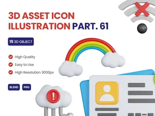 Miscellaneous 3D Icon Pack