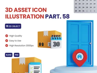 Miscellaneous 3D Icon Pack