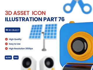 Miscellaneous 3D Icon Pack