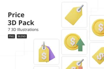 Precio 3D Icon Pack