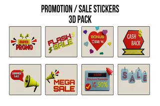 Promotion / Sale Stickers