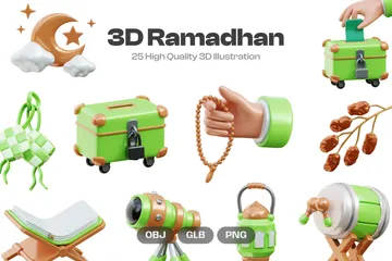 ラマダン 3D Iconパック