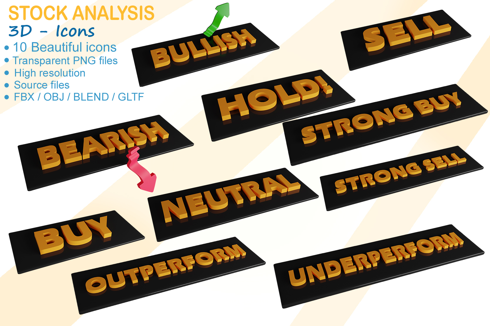 Pack custom mockup 1 - Stock Analysis Button