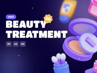 Tratamiento de belleza Paquete de Icon 3D