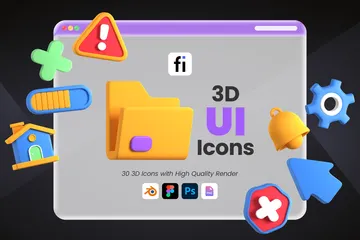UI 3D Icon Pack