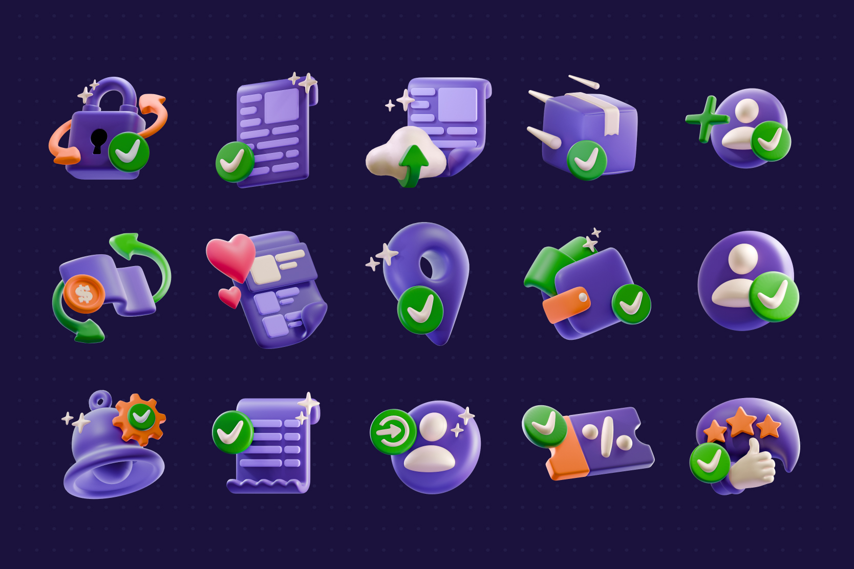 Pack custom mockup 4 - UI Success States