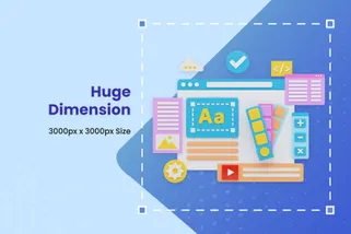 Premium Ui/Ux Design 3D Illustration pack from Design & Development 3D ...