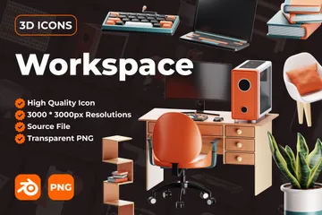 Workspace 3D Icon Pack