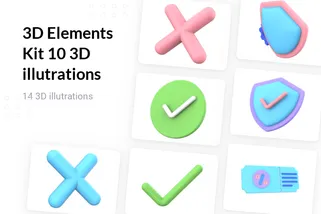 3D Elements Kit 10