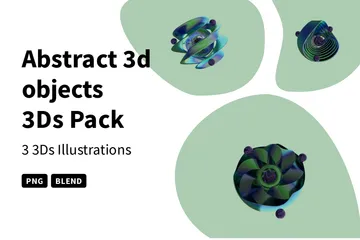 Free Abstract 3D Icon Pack