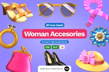 Accesorios Mujer Vol2 Paquete de Icon 3D