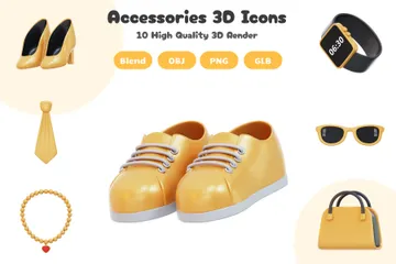 Accessoires Pack 3D Icon