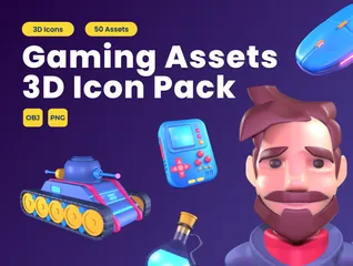 Actifs de jeu Pack 3D Icon