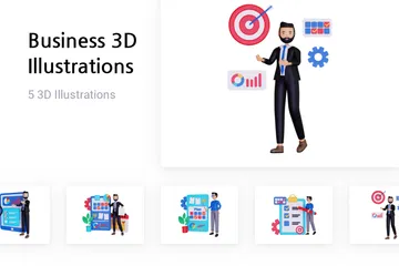 Entreprise Pack 3D Illustration