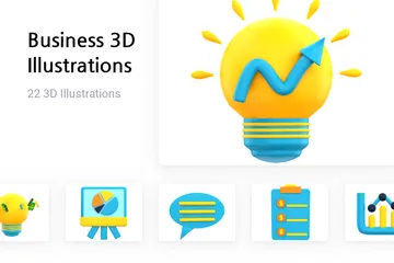 Entreprise Pack 3D Illustration