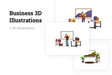 Entreprise Pack 3D Illustration