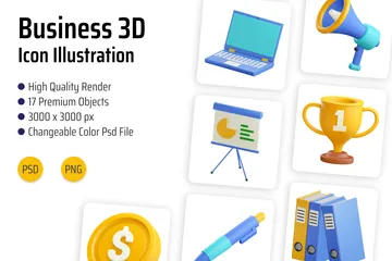 Entreprise Pack 3D Icon