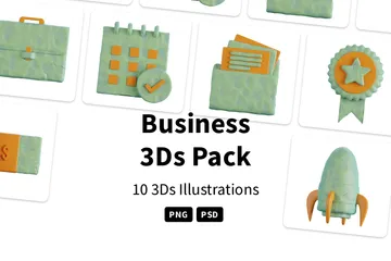 Entreprise 3D Icon Pack