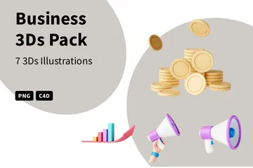 Entreprise Pack 3D Icon