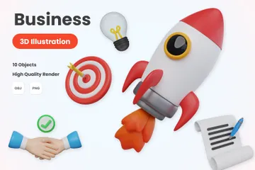 Entreprise Pack 3D Icon