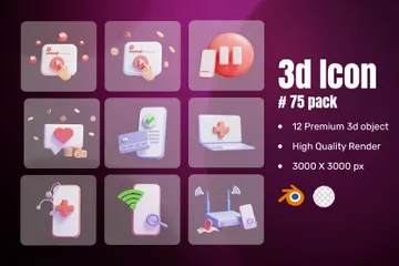 Entreprise Pack 3D Icon