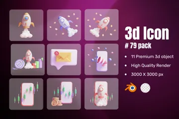 Entreprise Pack 3D Icon