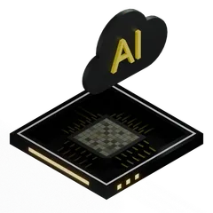 AI クラウド チップ アーキテクチャ - 第 2 巻 3D Iconパック