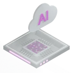 AI クラウド チップ アーキテクチャ - 第 4 巻 3D Iconパック