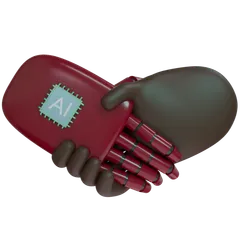Poignée de main AI - Volume 2 Pack 3D Icon