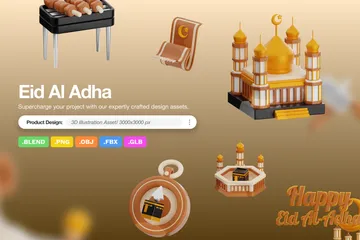 Aïd al-Adha Pack 3D Icon